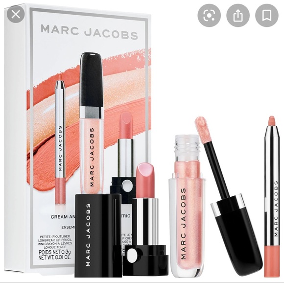 Marc Jacobs Makeup Marc Jacobs Nude Lip Trio Minis Poshmark